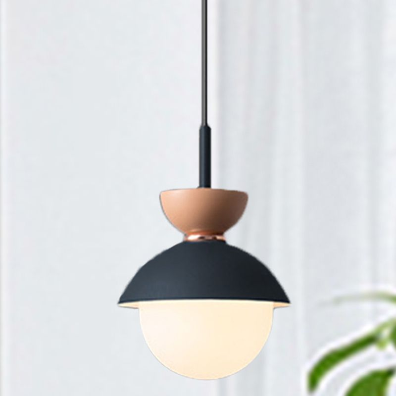 Valentina Lámpara Colgante Nordic Minimalist Globe Rosa/Gris/Azul Claro/Azul Marino