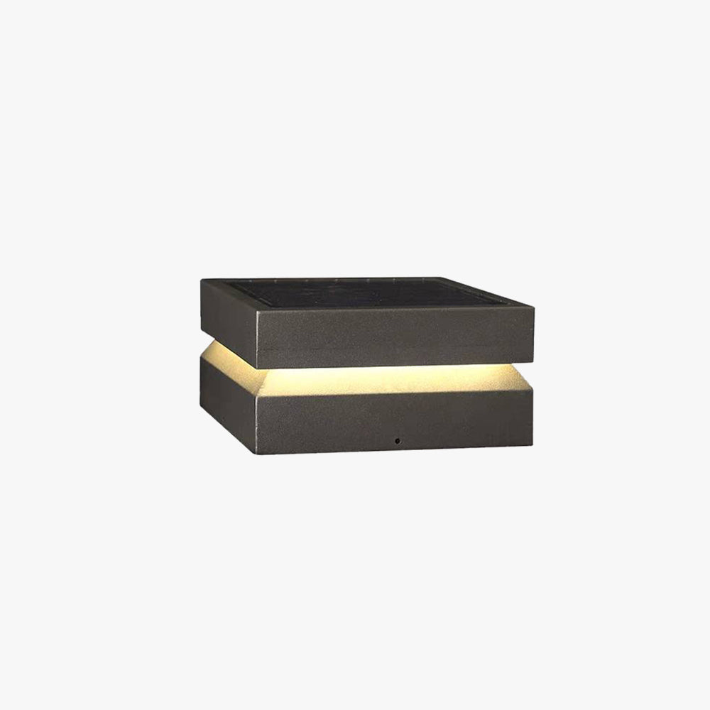 Ray Lámparas Solares de Exterior Metálicas Cóncavas