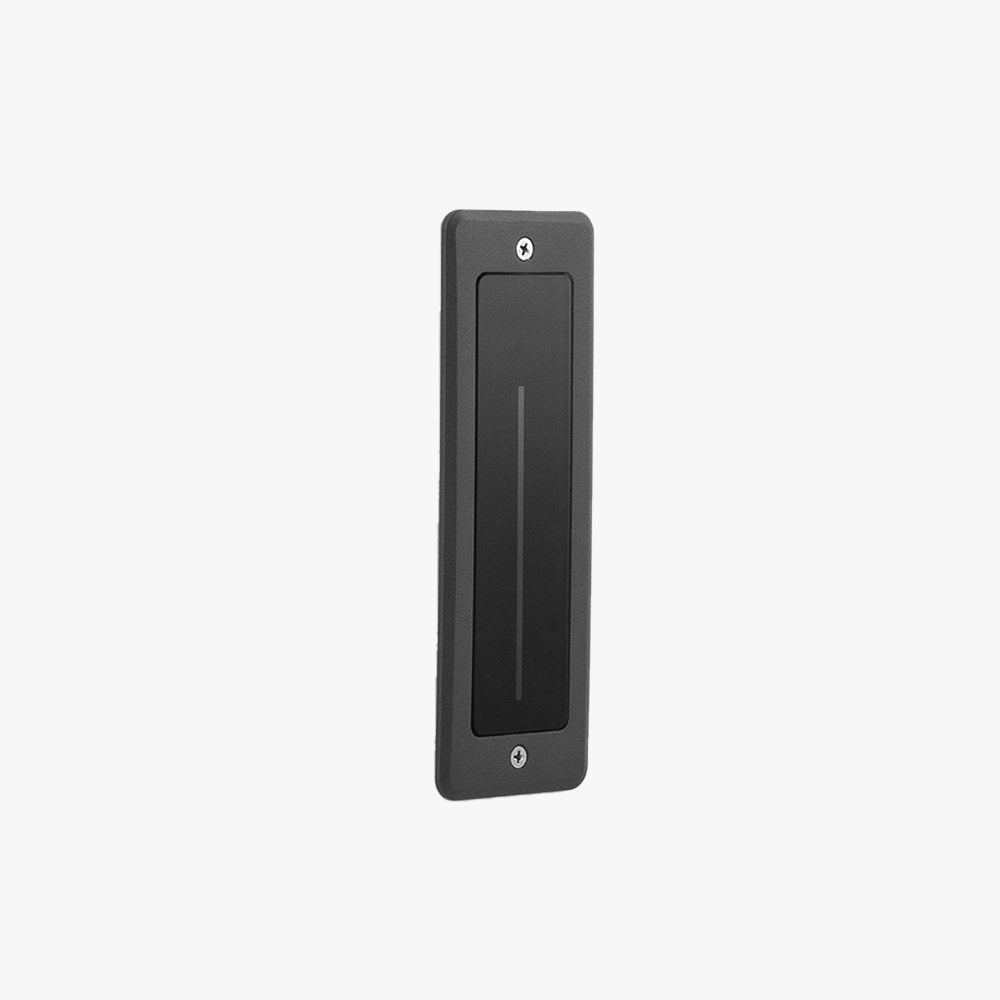 Ray Minimalista Rectangular Metal Aplique Exterior Patio