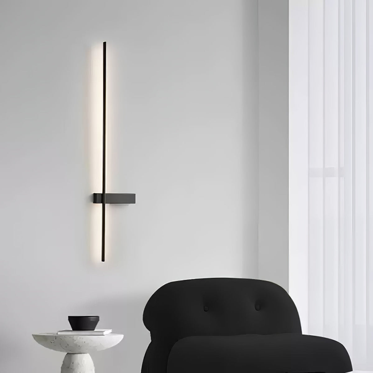 Voraee Aplique de pared Minimalista Lineal