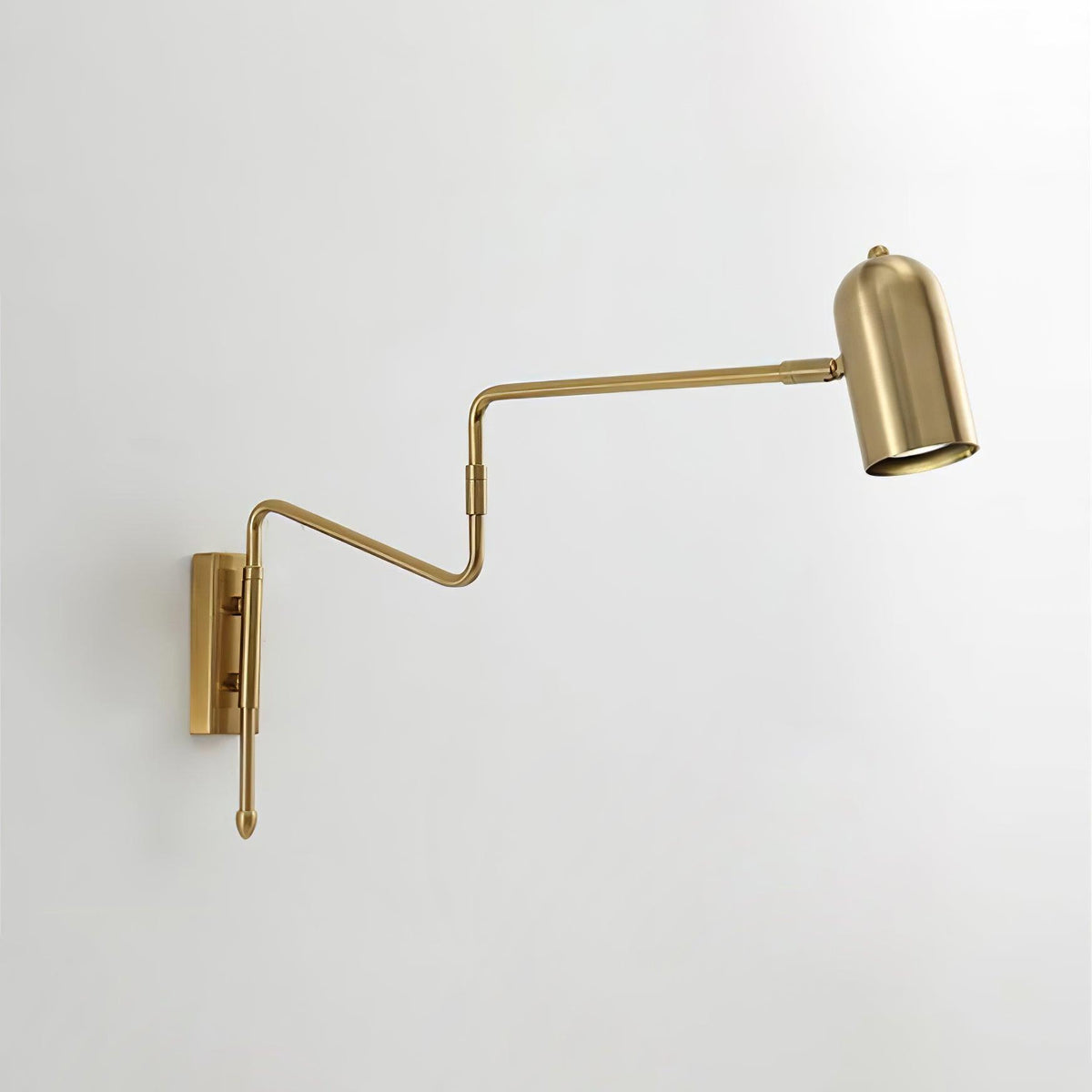 Nox aplique de pared regulable con brazo enchufe enchufable
