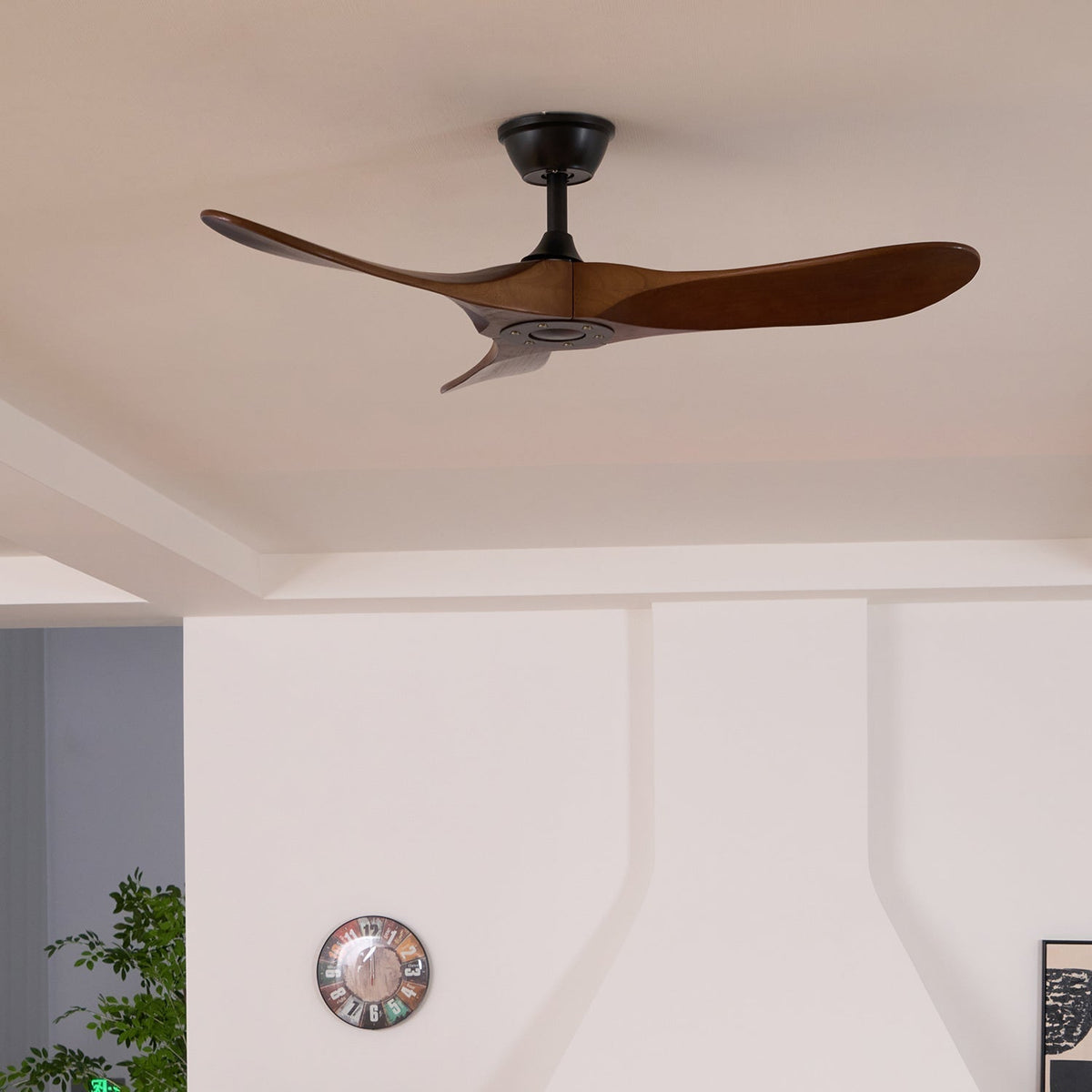 Aviona Ventilador de techo con madera