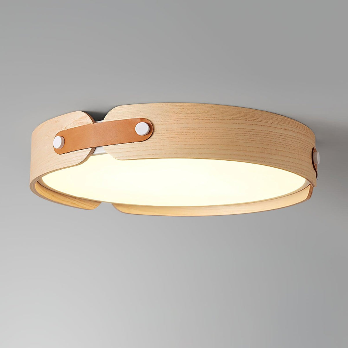 Edan lámpara de techo moderna minimalista de madera