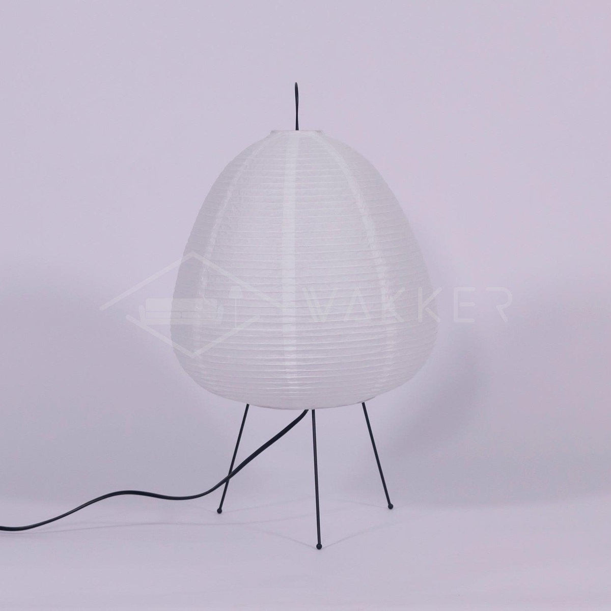 Tranquilux lámpara de mesa de papel inspirada en Japón