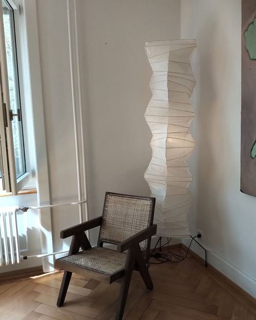 Krelix lámpara de pie de papel escandinavo