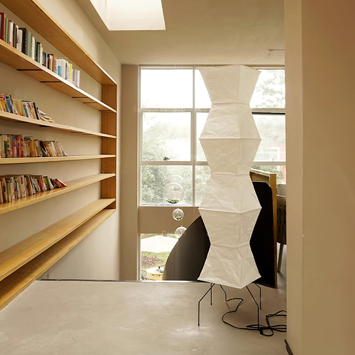 Krelix lámpara de pie de papel escandinavo