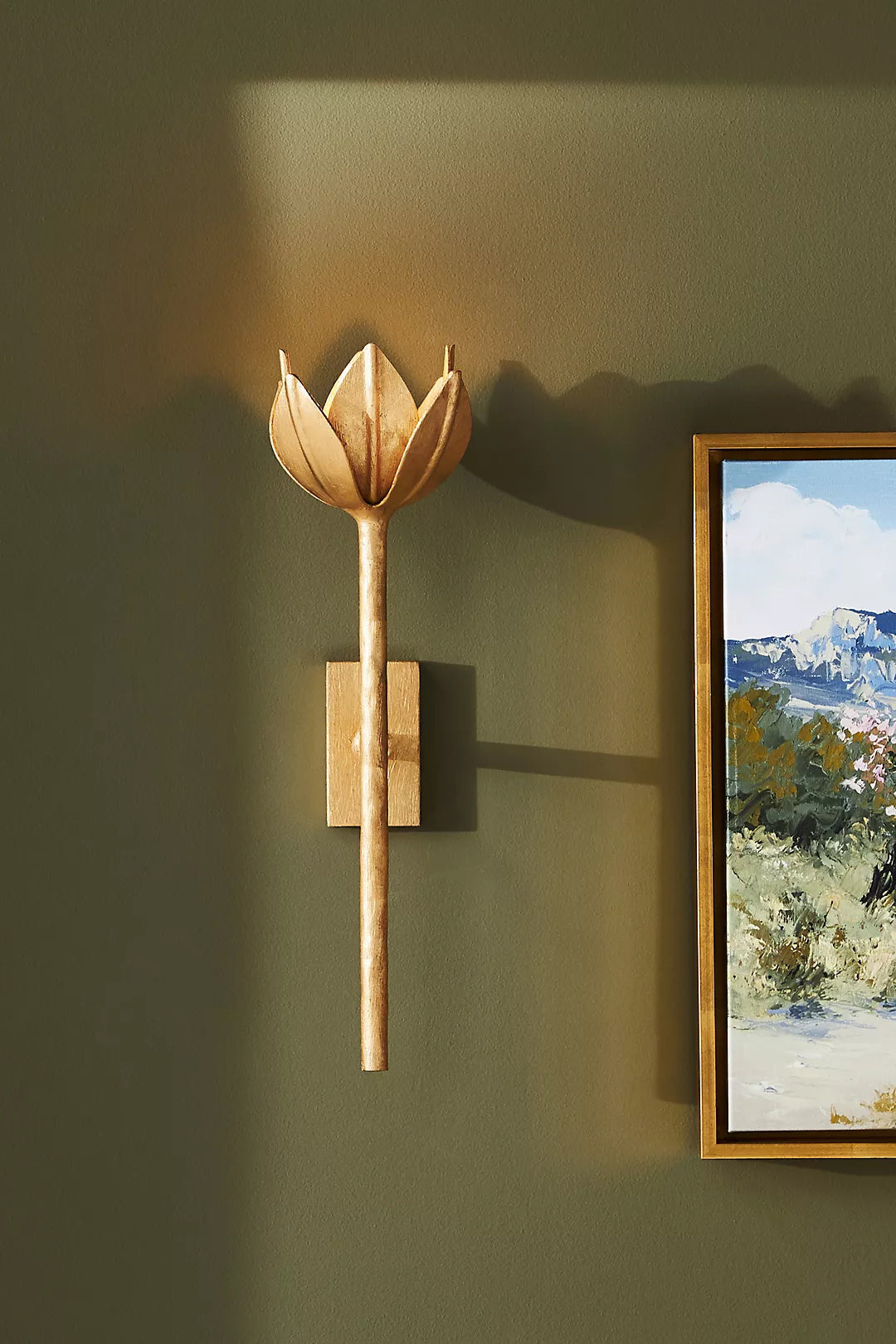 Ulfuvyn aplique de pared moderno minimalista de latón
