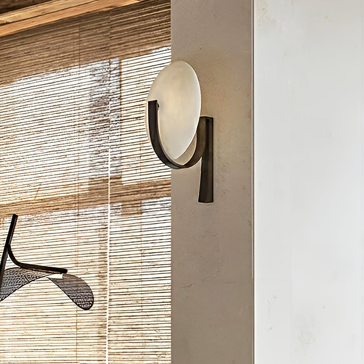 Nivaeria aplique de pared moderno en alabastro