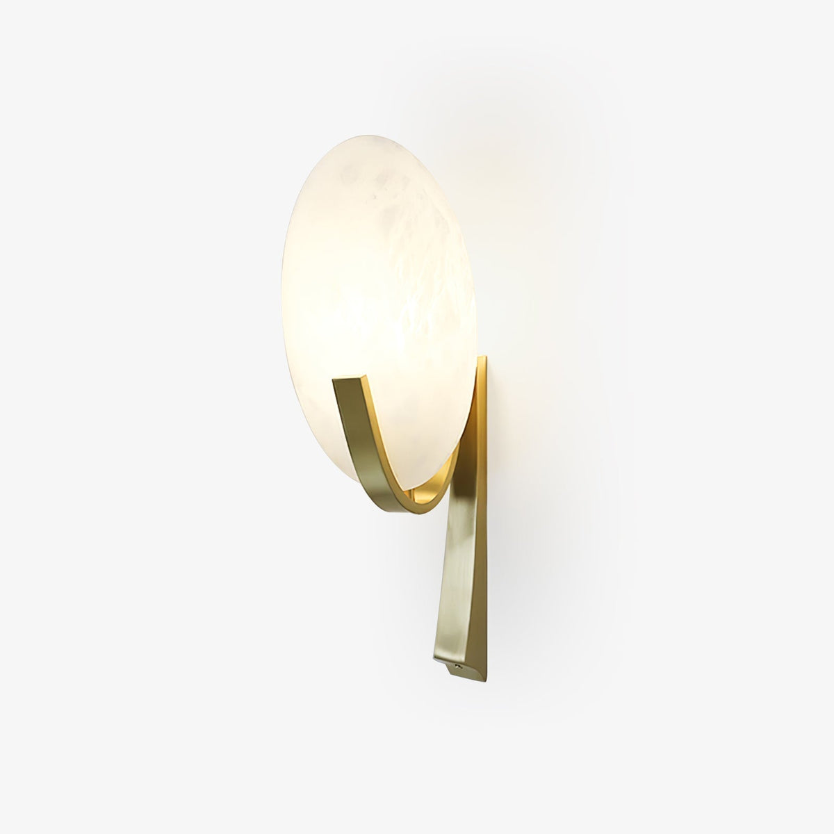 Avey aplique de pared moderno en alabastro con enchufe US