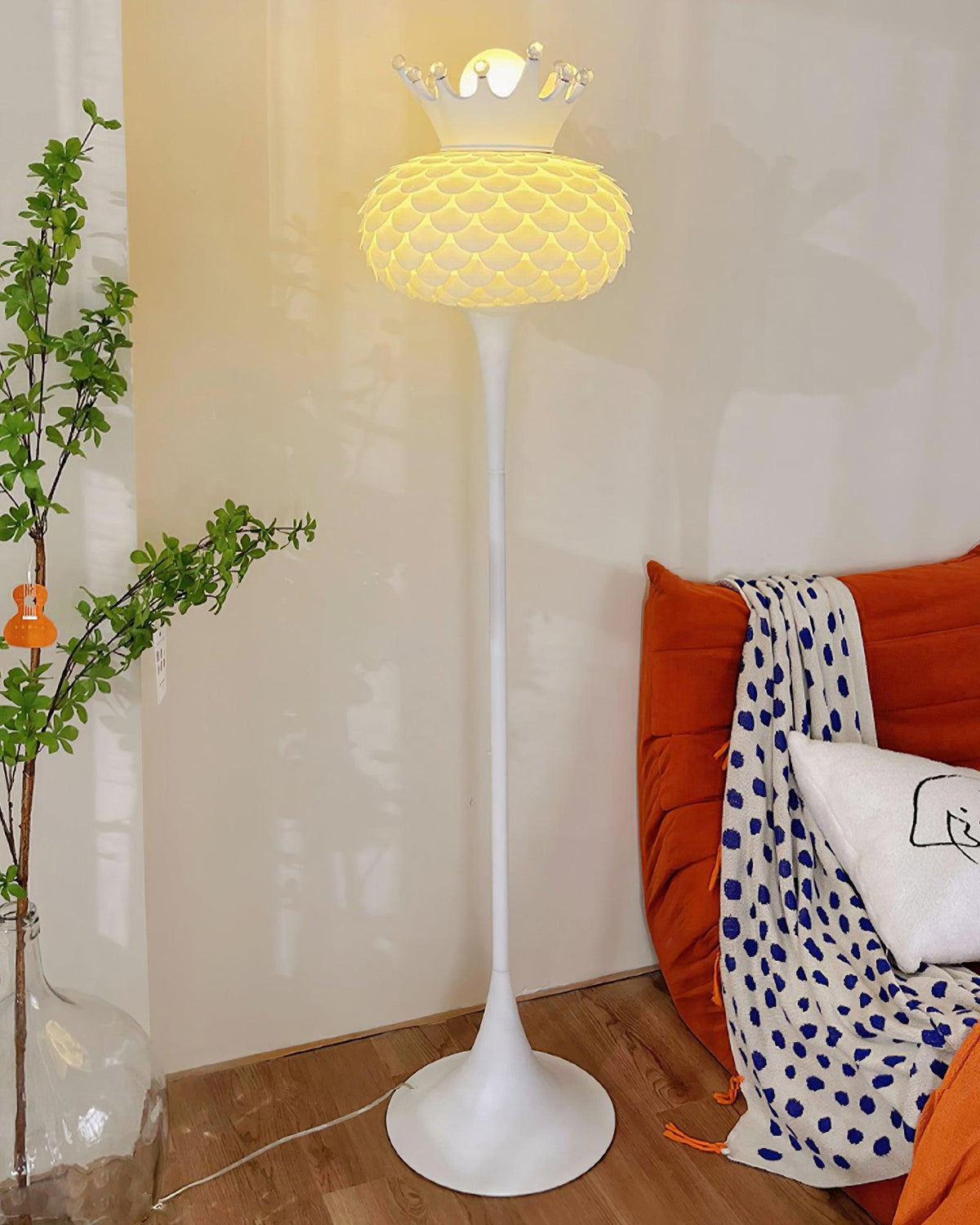 Regal lámpara de pie moderna en PVC