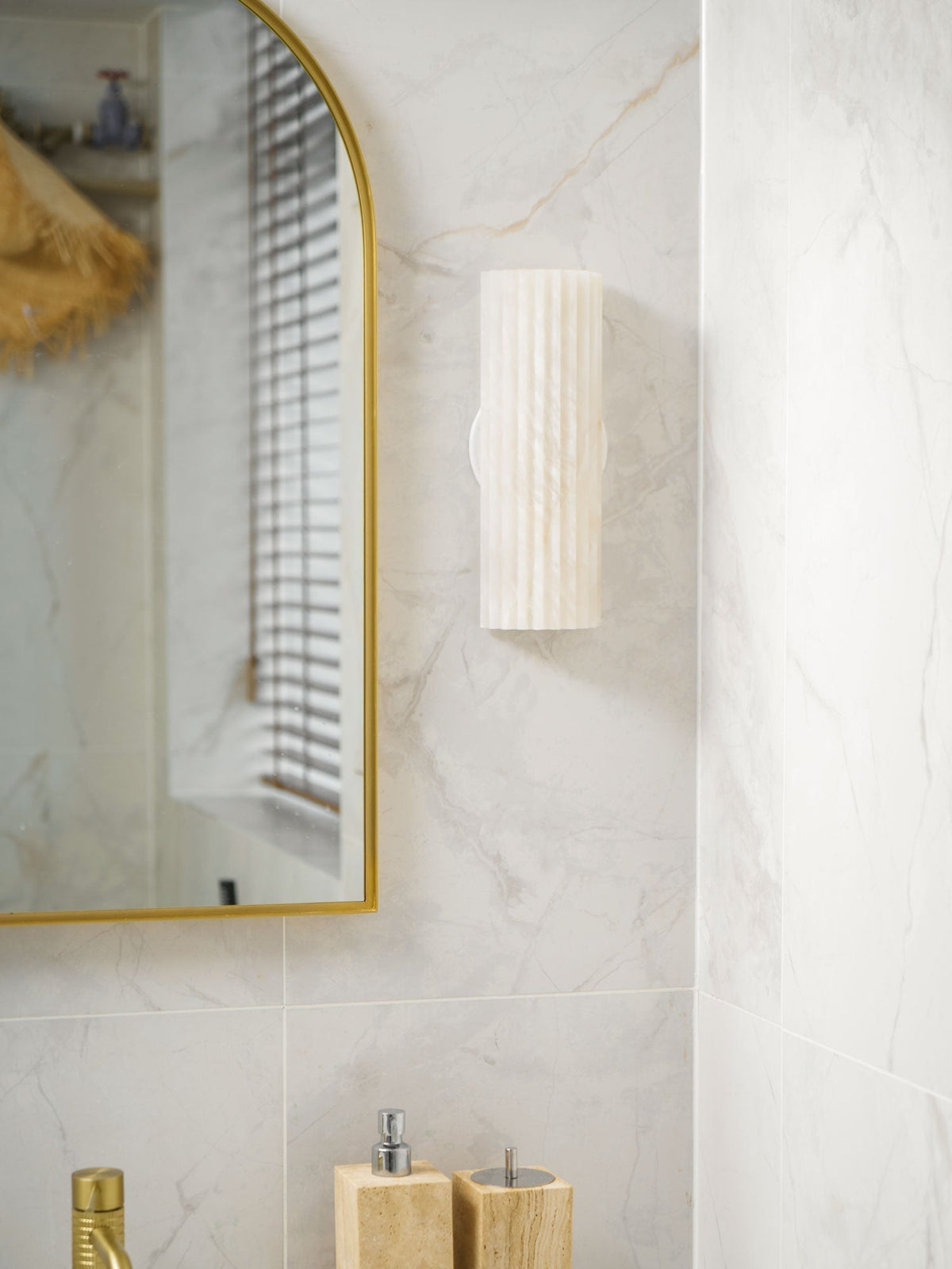 Orcarion Aplique de pared Alabastro Contemporáneo Naturaleza