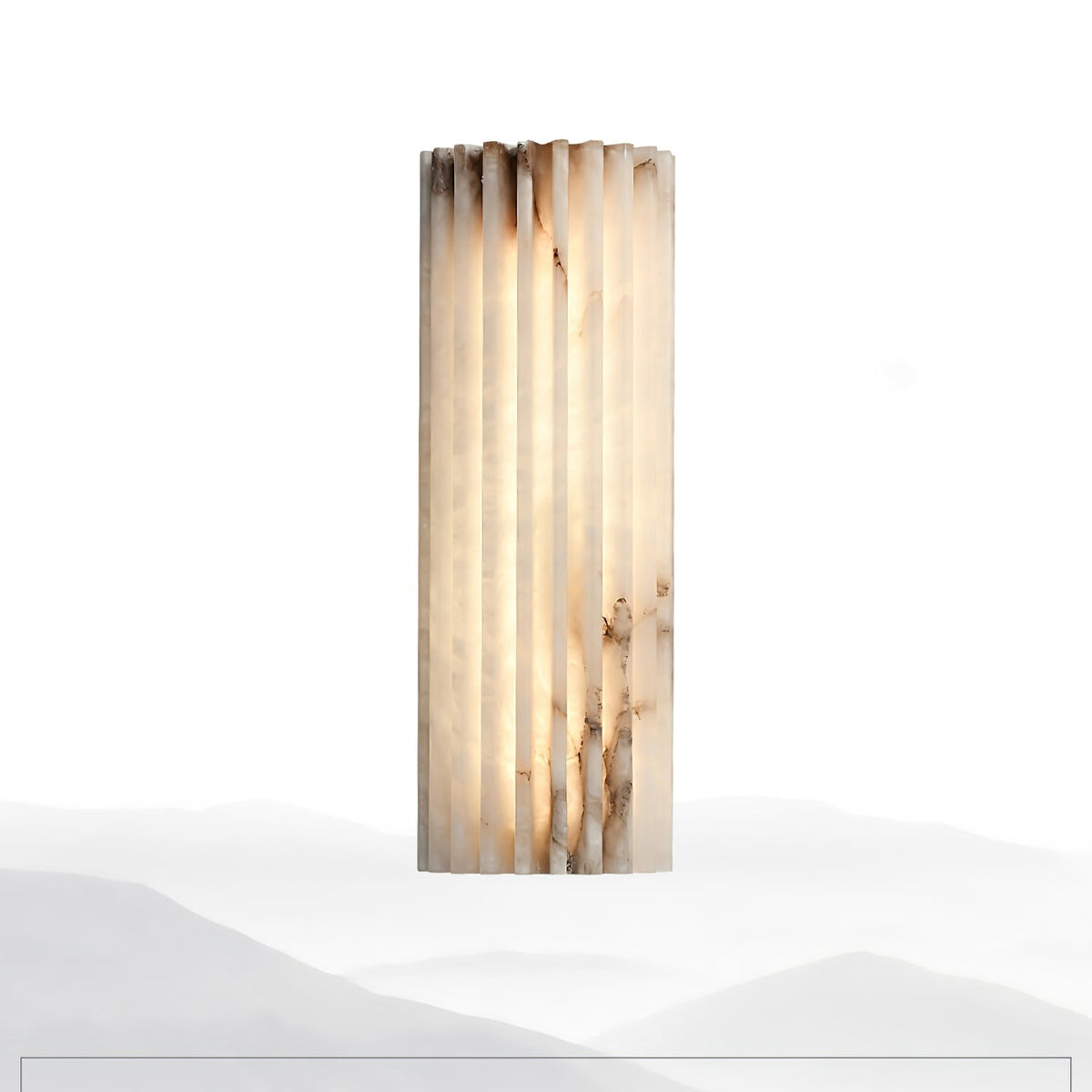 Orcarion Aplique de pared Alabastro Contemporáneo Naturaleza
