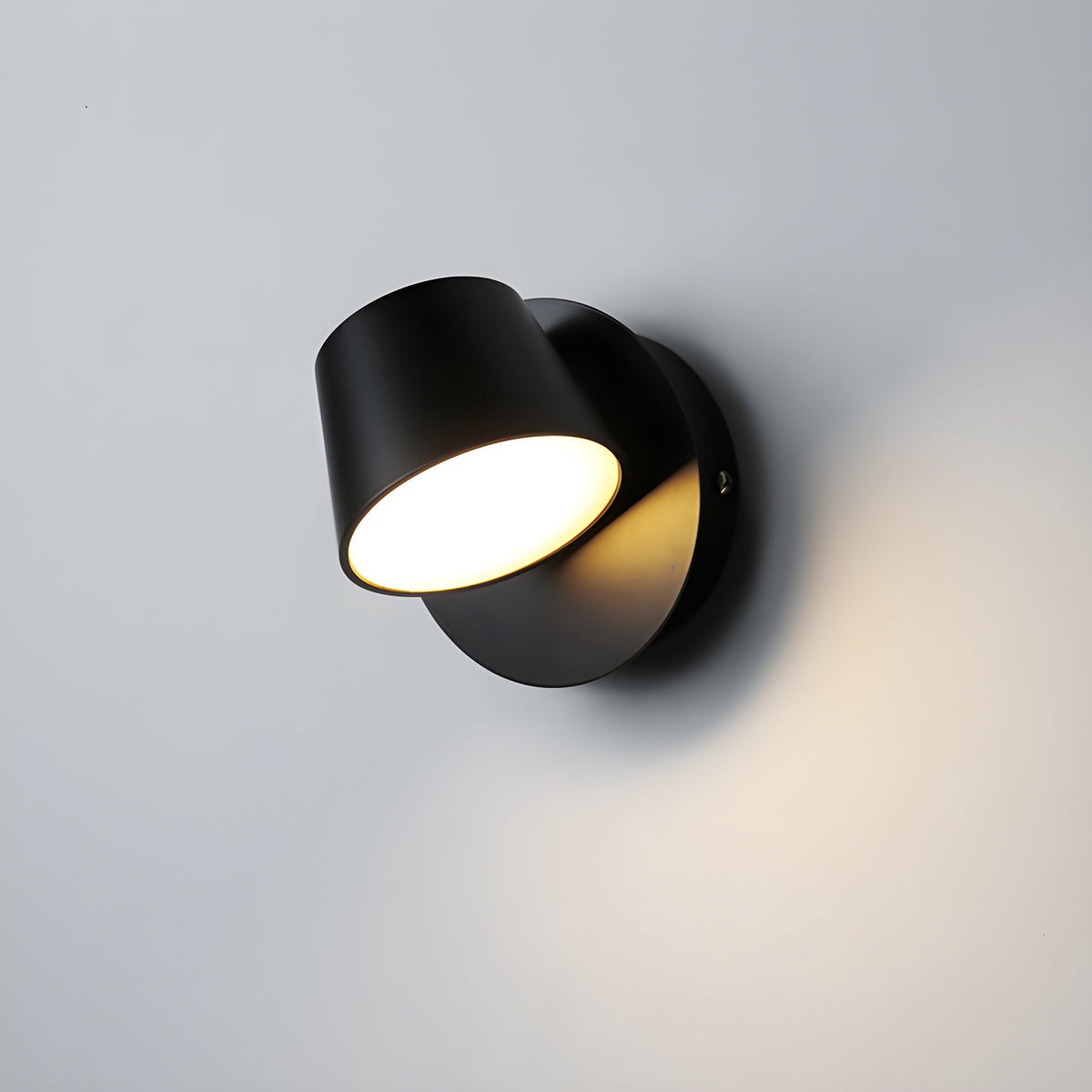 Aurlaeir aplique de pared regulable con enchufe enchufable
