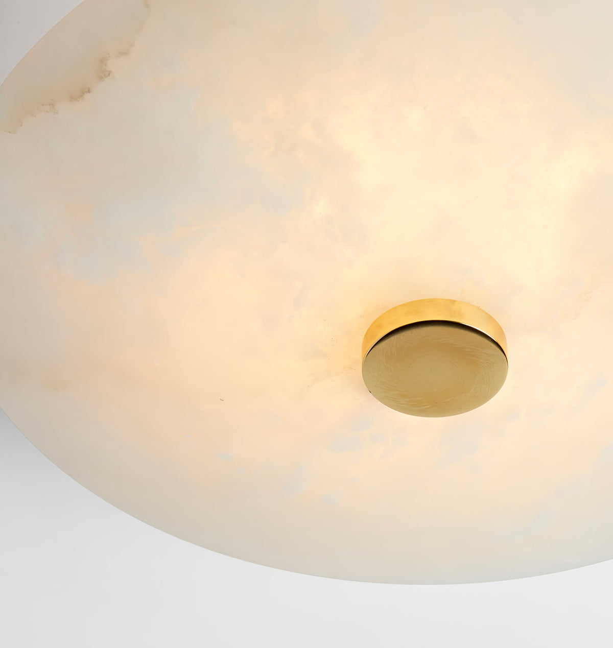 Ines aplique de pared Eterna moderno blanco alabastro