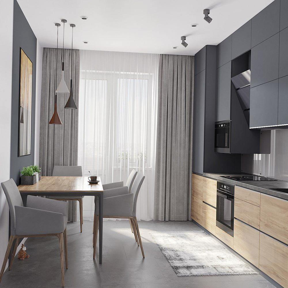 Veyloth lámpara colgante cónica de hormigón