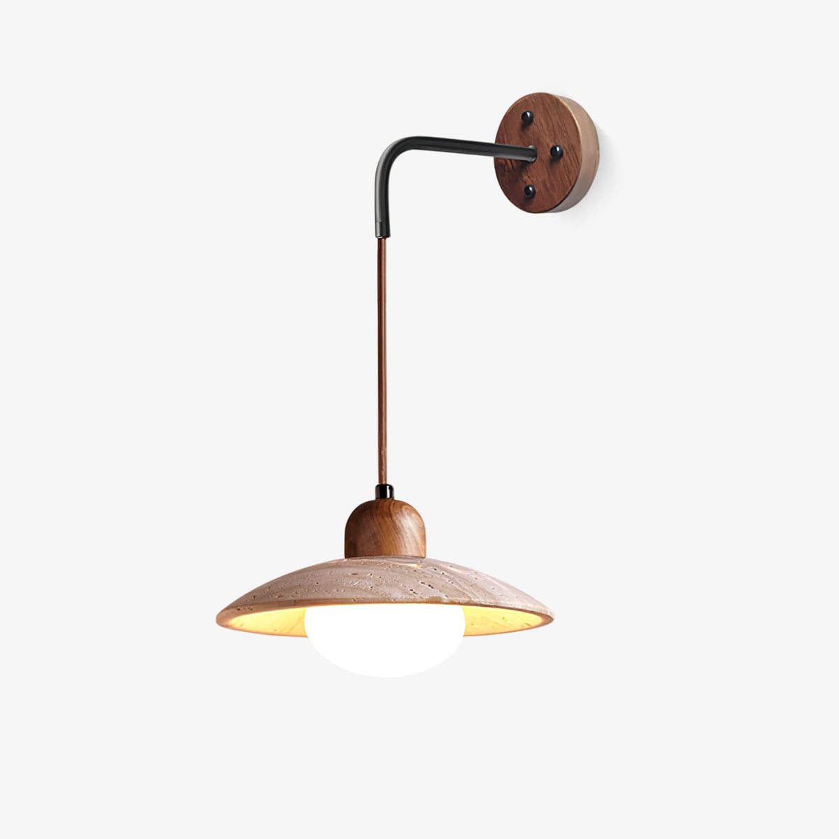 Valenella aplique de pared travertino