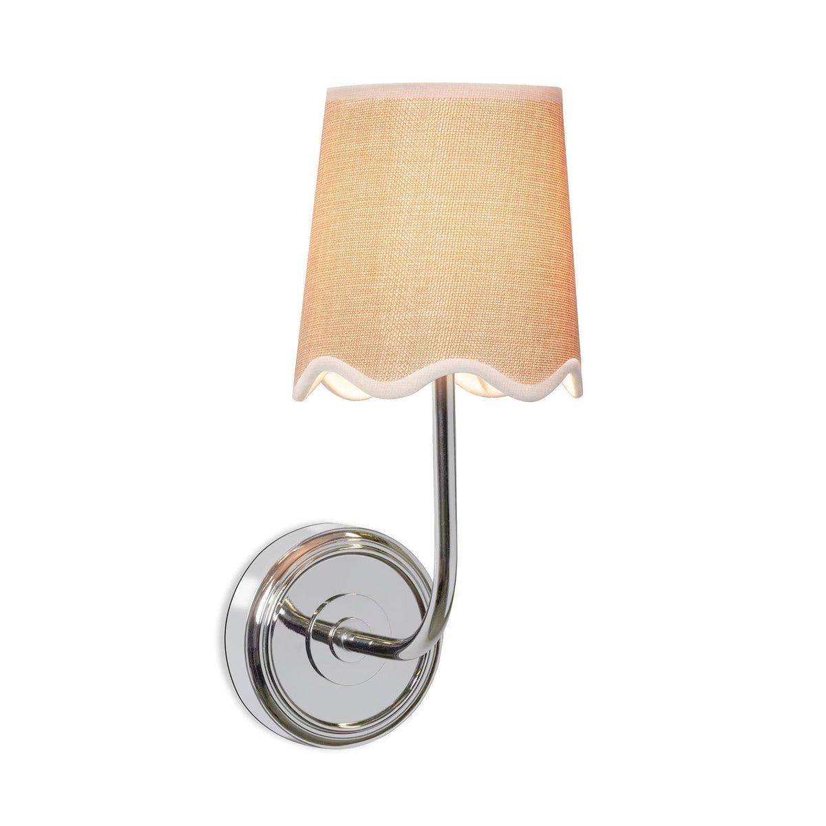 Sifuvyo aplique de pared moderno minimalista de tela y metal