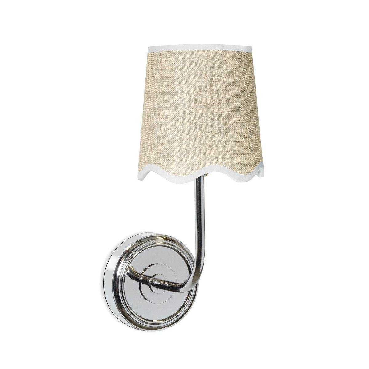 Sifuvyo aplique de pared moderno minimalista de tela y metal