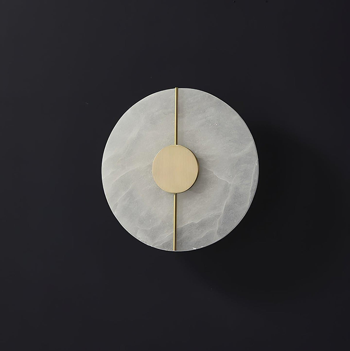 Citheira aplique de pared minimalista en alabastro