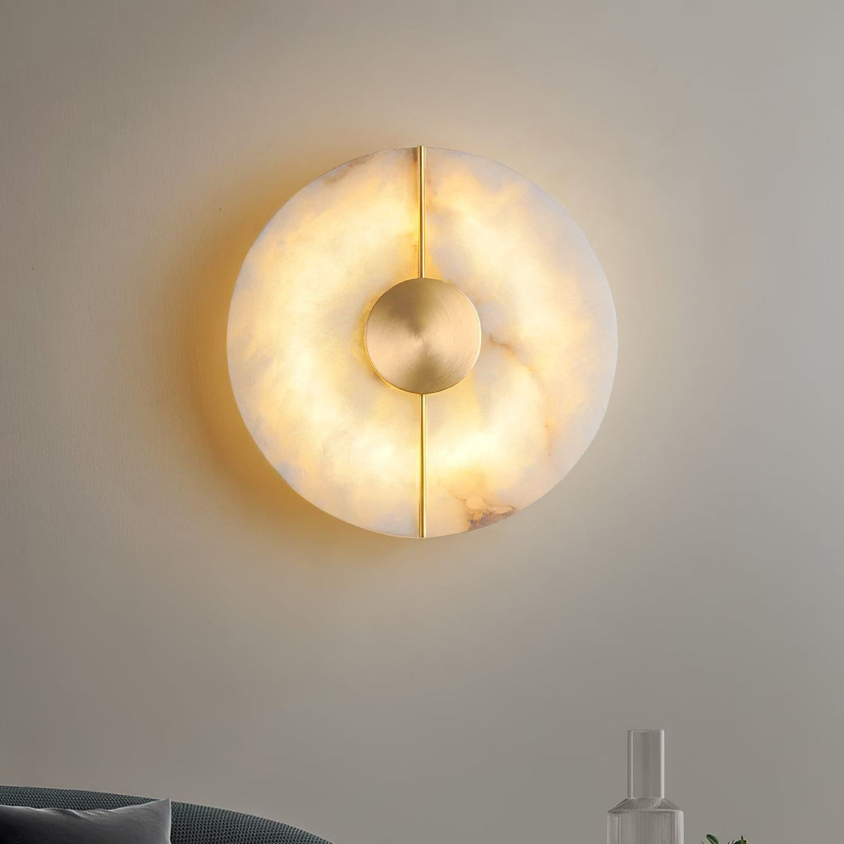 Aplique de pared Artístico Dolomite cobre estilo