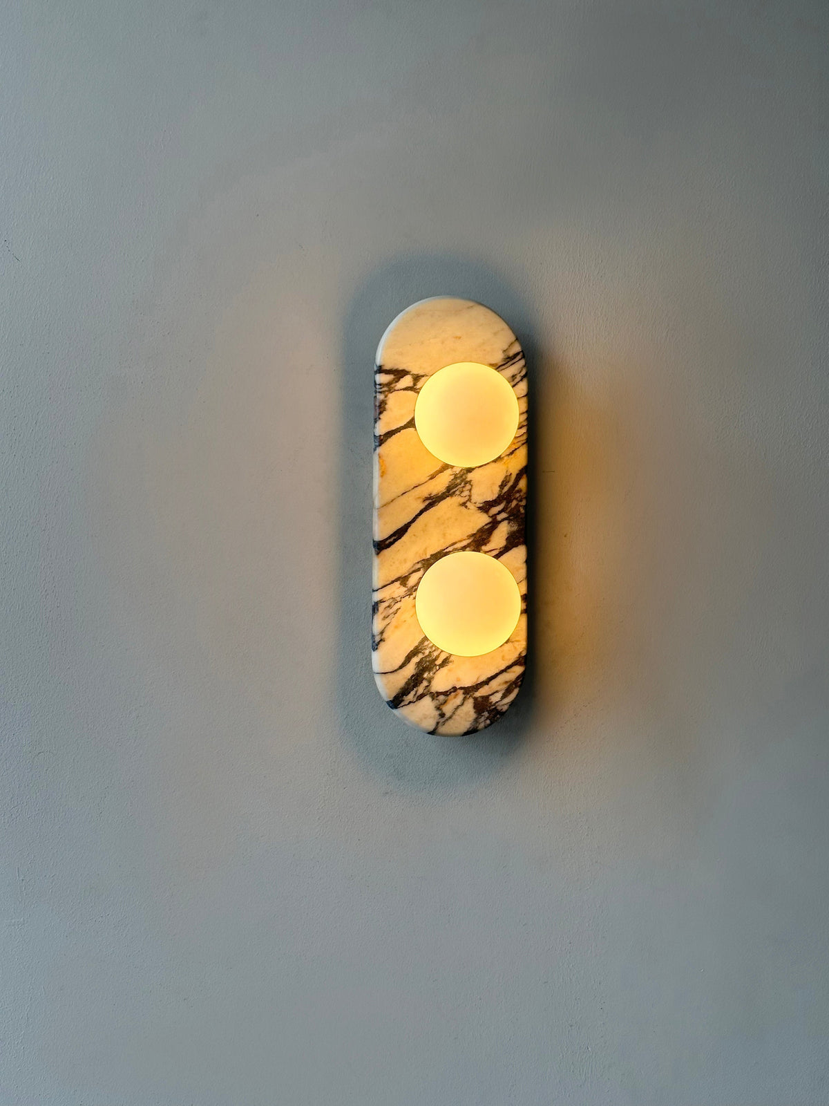Alvuvyo aplique de pared moderno de mármol