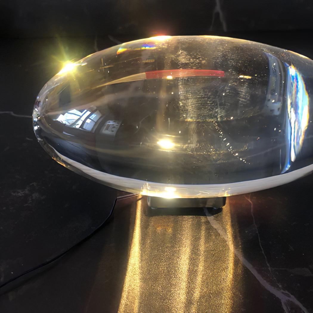 Solarece lámpara de mesa cristal minimalista