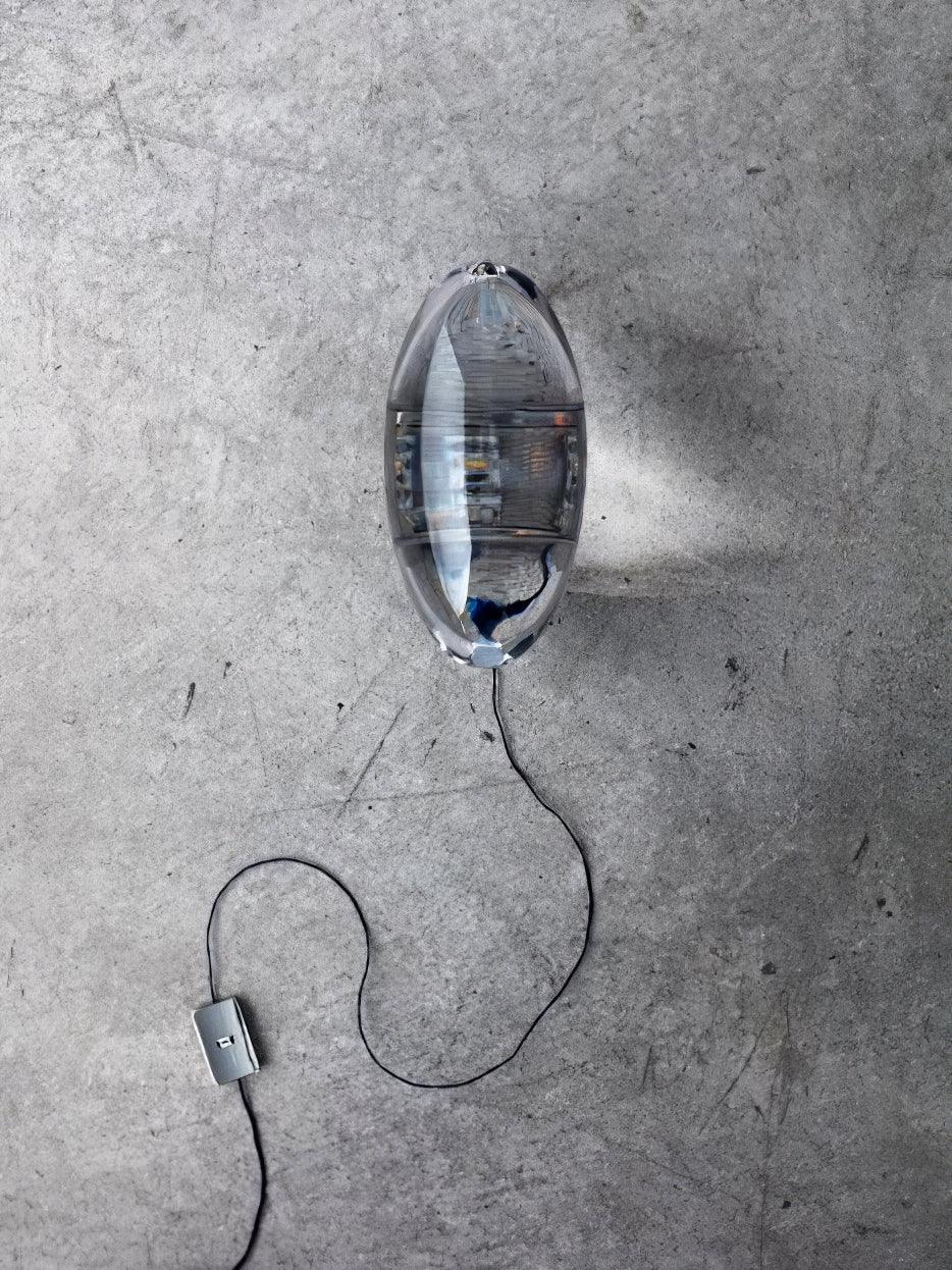 Solarece lámpara de mesa cristal minimalista