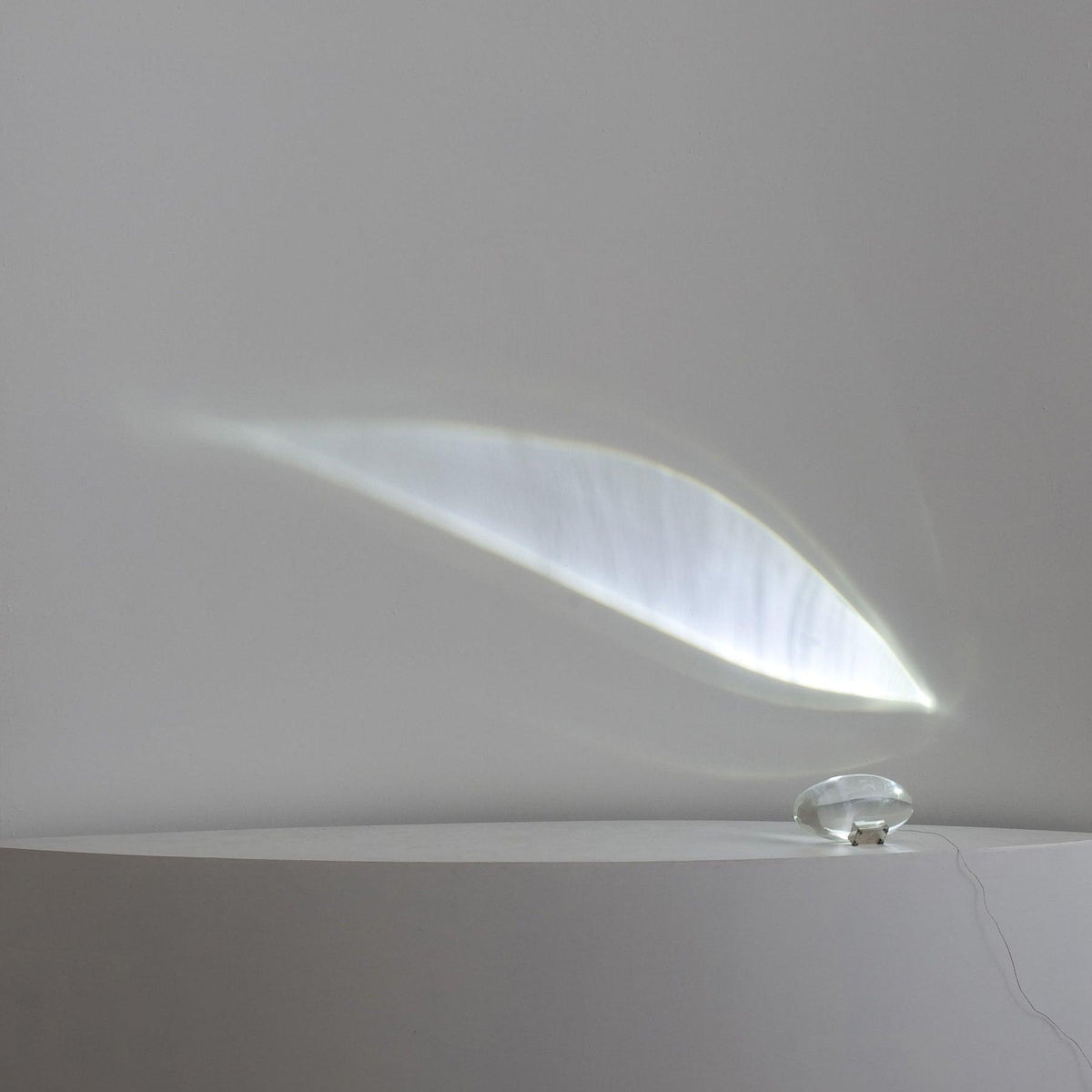 Solarece lámpara de mesa cristal minimalista