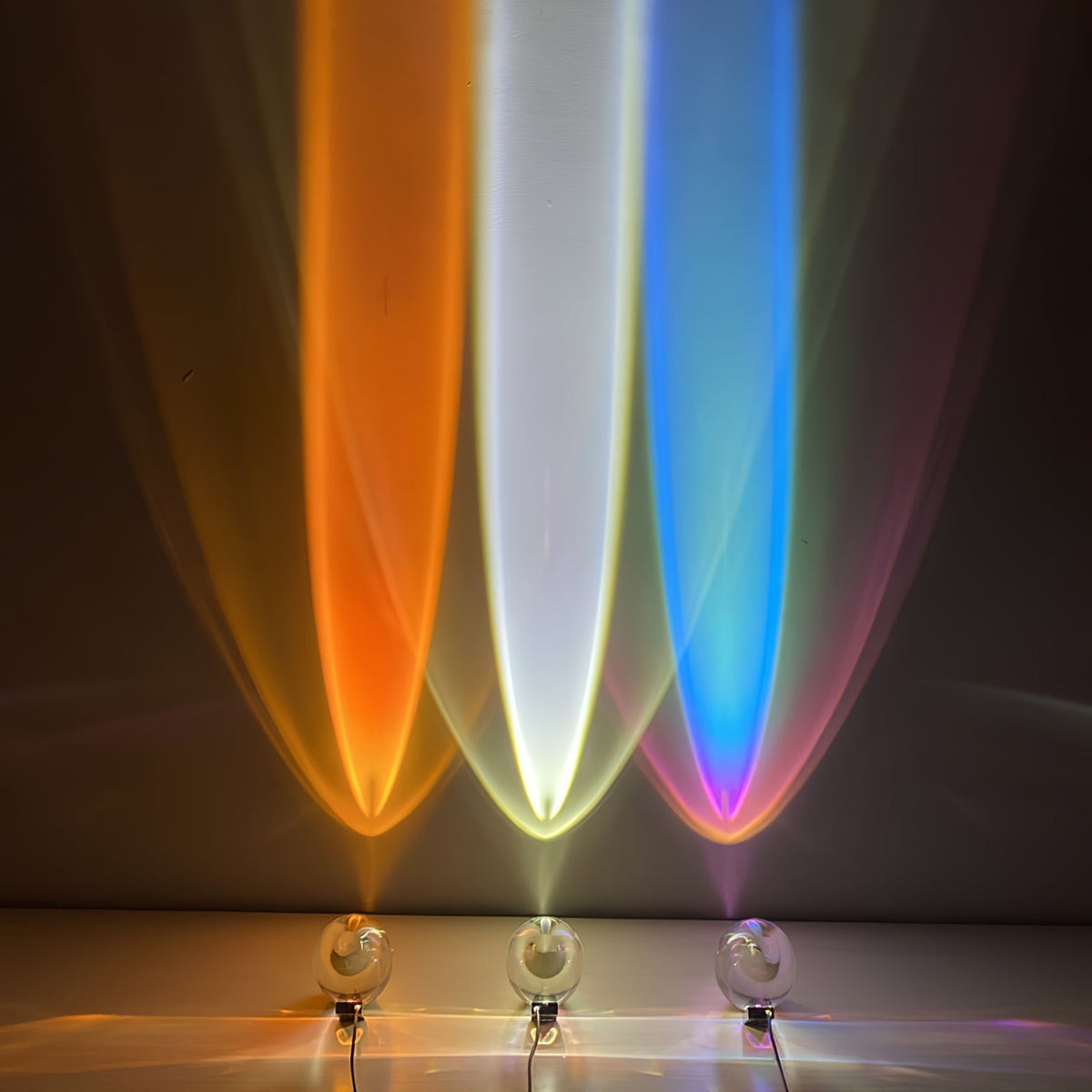 Solarece lámpara de mesa cristal minimalista