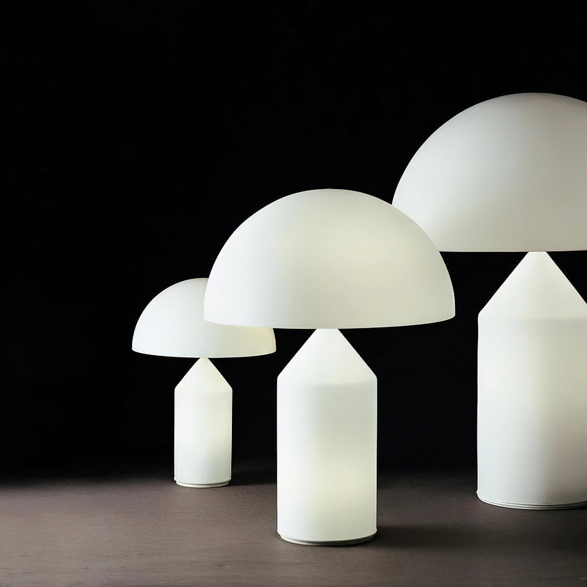 Celanielle lámpara de mesa de vidrio