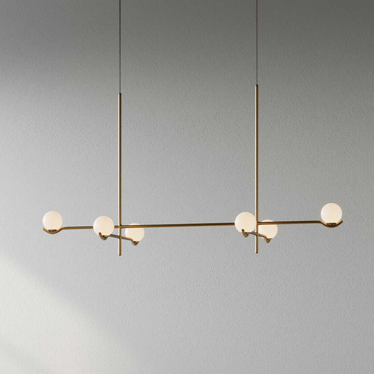 Bora lámpara colgante minimalista de vidrio