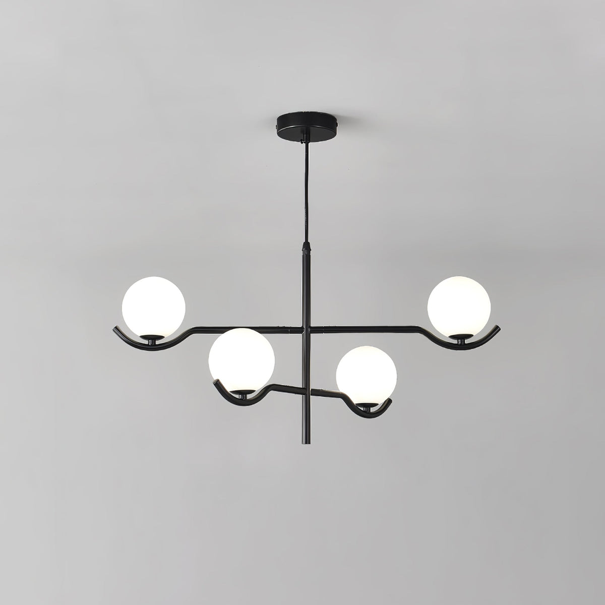 Bora lámpara colgante minimalista de vidrio