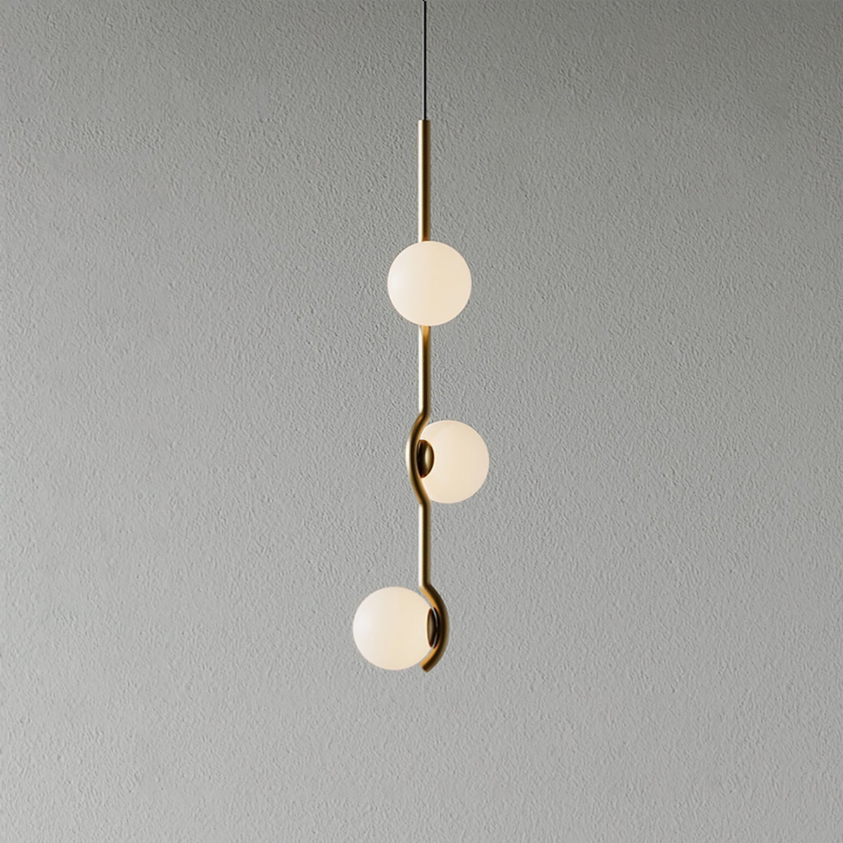 Bora lámpara colgante minimalista de vidrio
