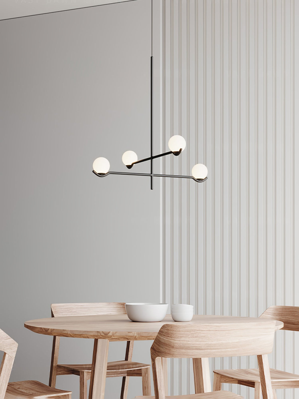 Bora lámpara colgante minimalista de vidrio