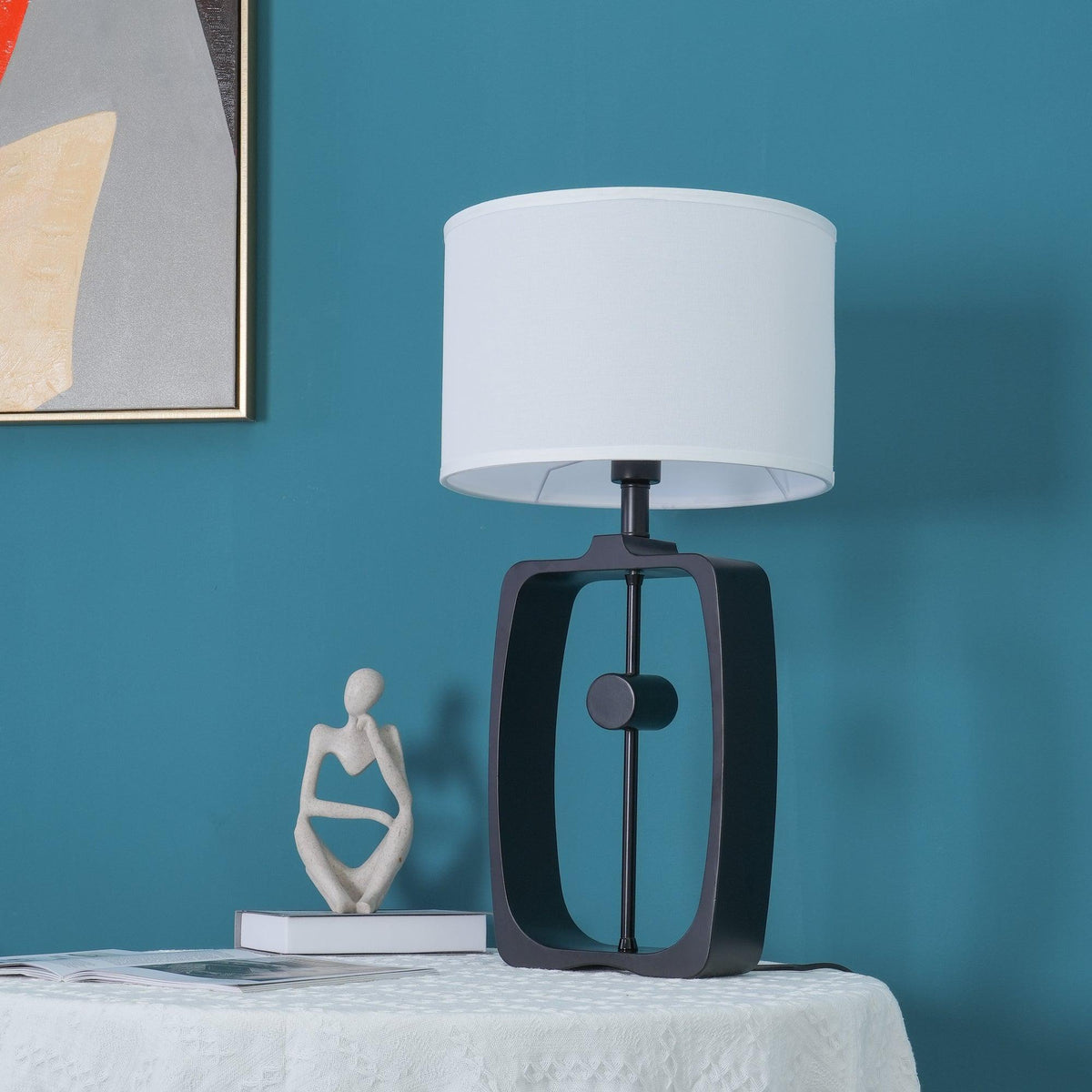 Frank lámpara de mesa contemporánea