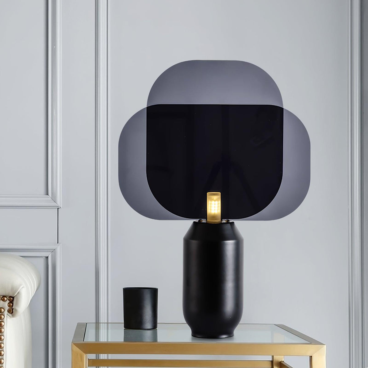Lucelira lámpara de mesa de acrílico