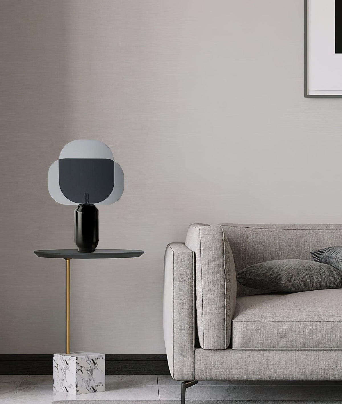 Lucelira lámpara de mesa de acrílico