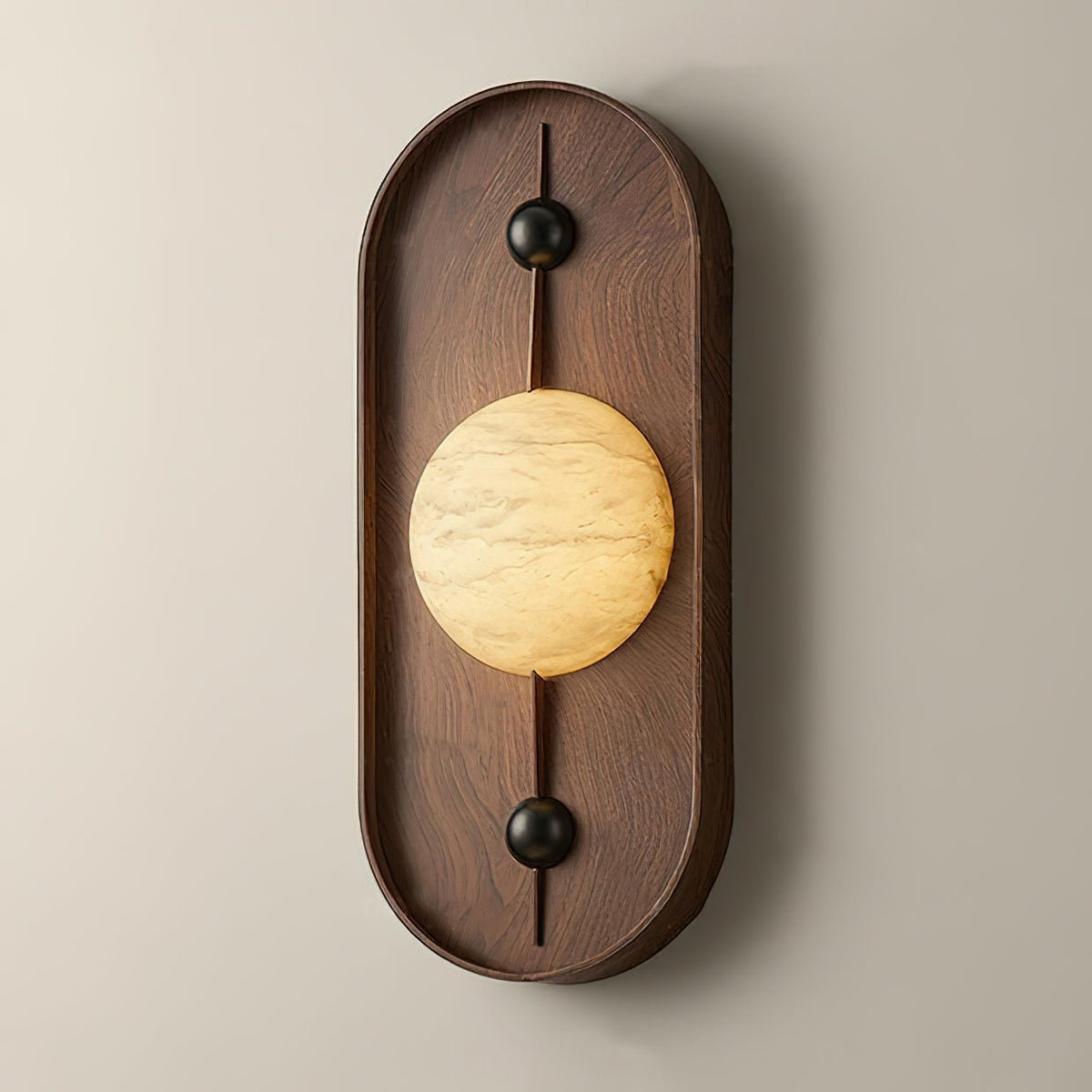 Bodhi aplique de pared en alabastro