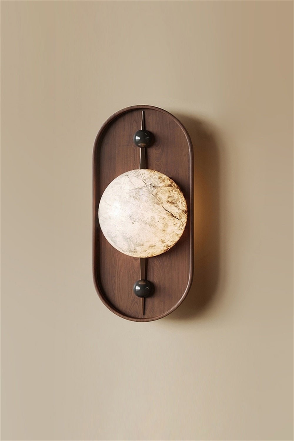 Bodhi aplique de pared en alabastro