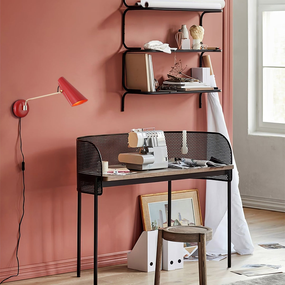 Faelix aplique de pared elegancia Birdy enchufe-in enchufable