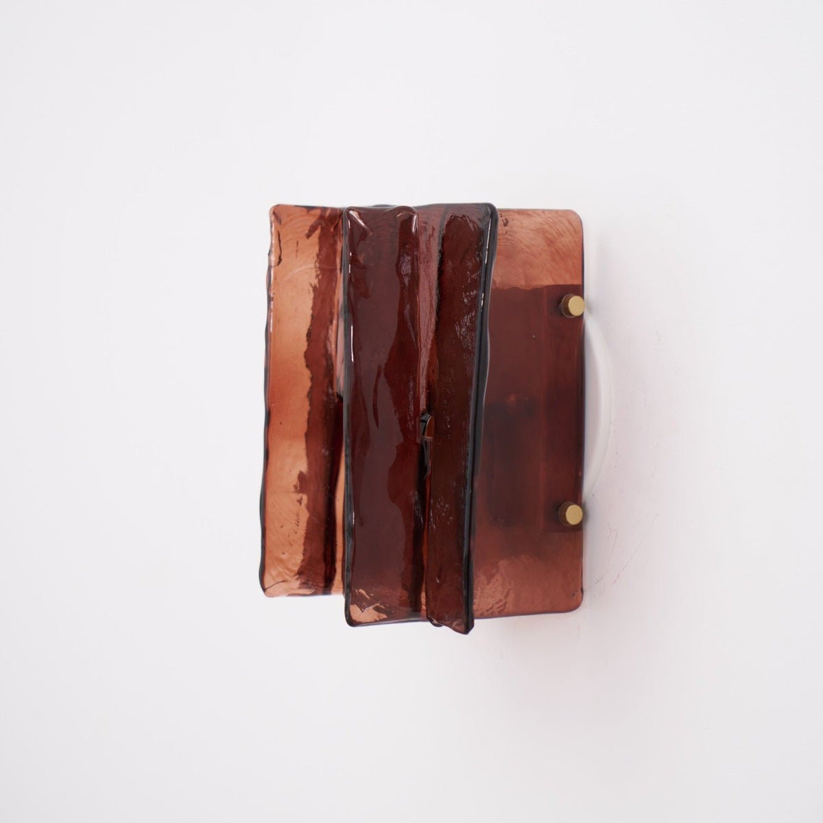 Solanic Aplique de Pared Vidrio Artístico Elegante