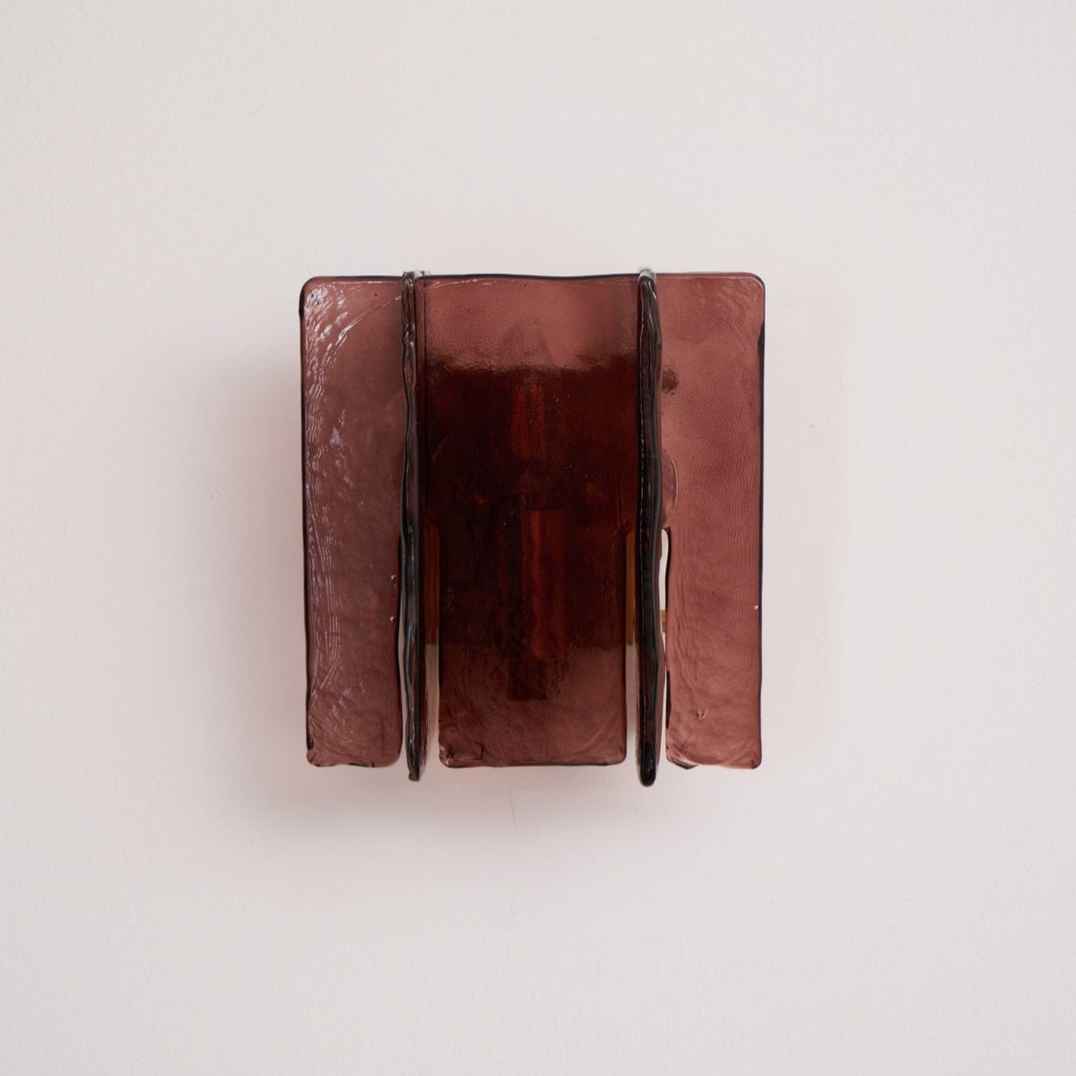 Solanic Aplique de Pared Vidrio Artístico Elegante