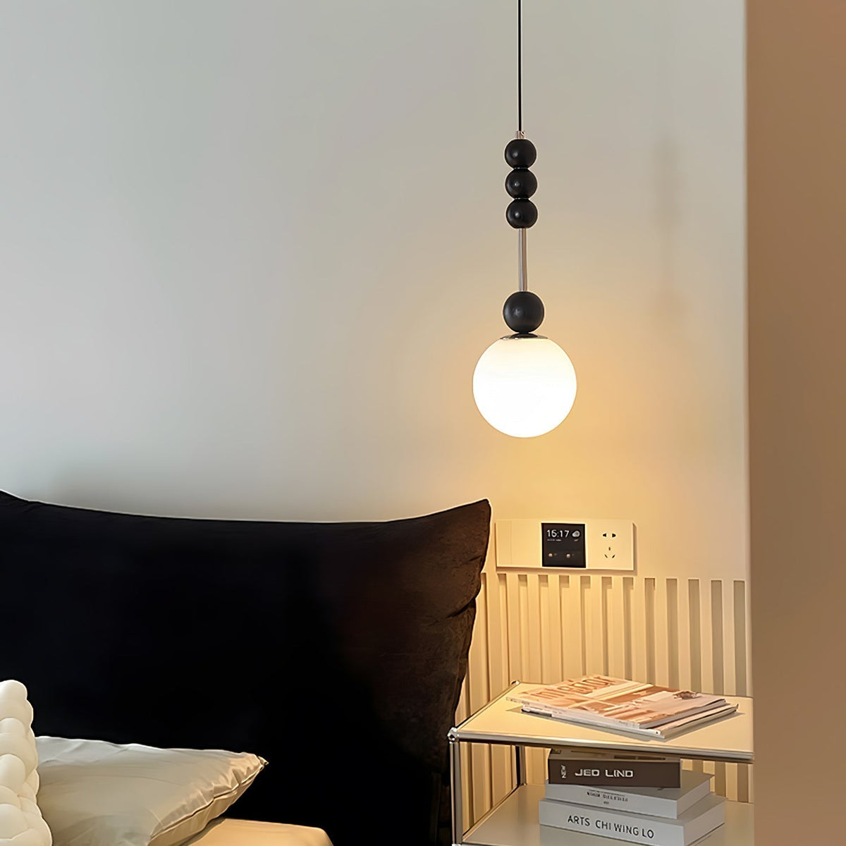 Miraleth lámpara colgante minimalista de madera