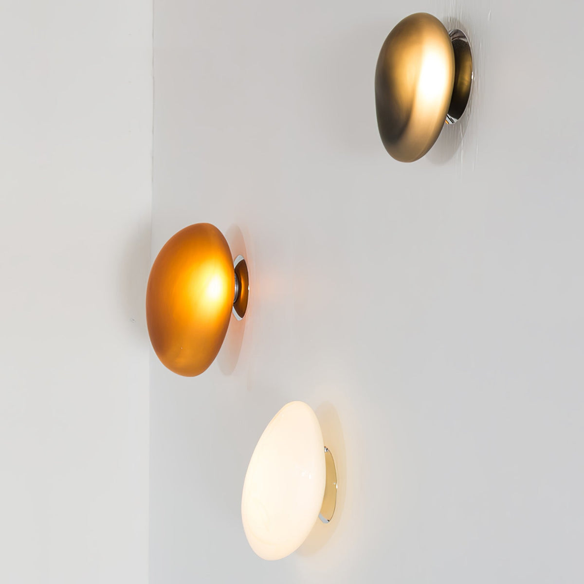 Eirinina aplique de pared con vidrio
