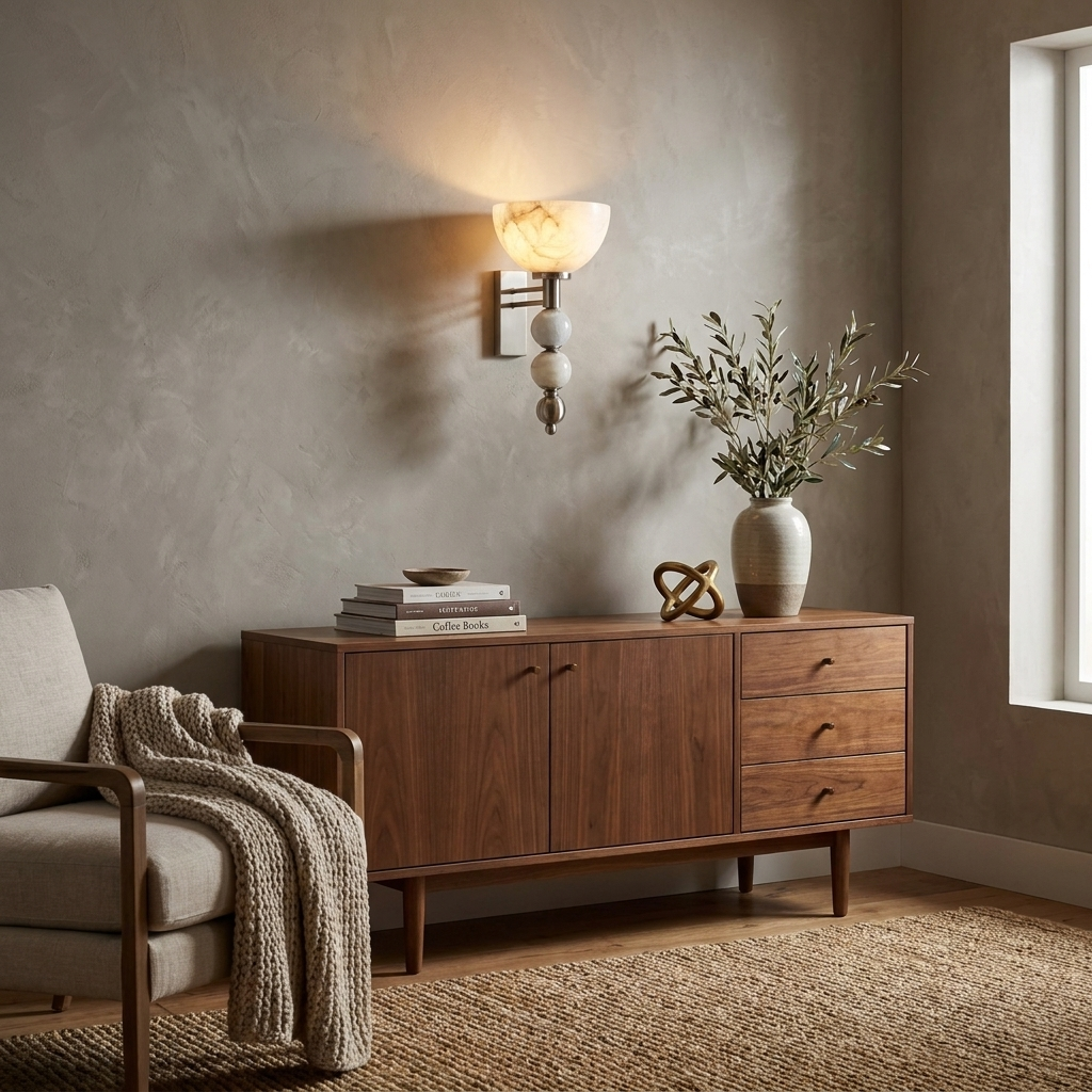 Aplique de alabastro Loxhurst
