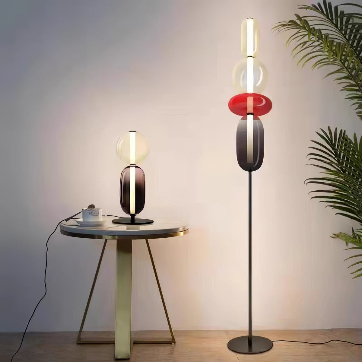 Rhovan lámpara de mesa moderna