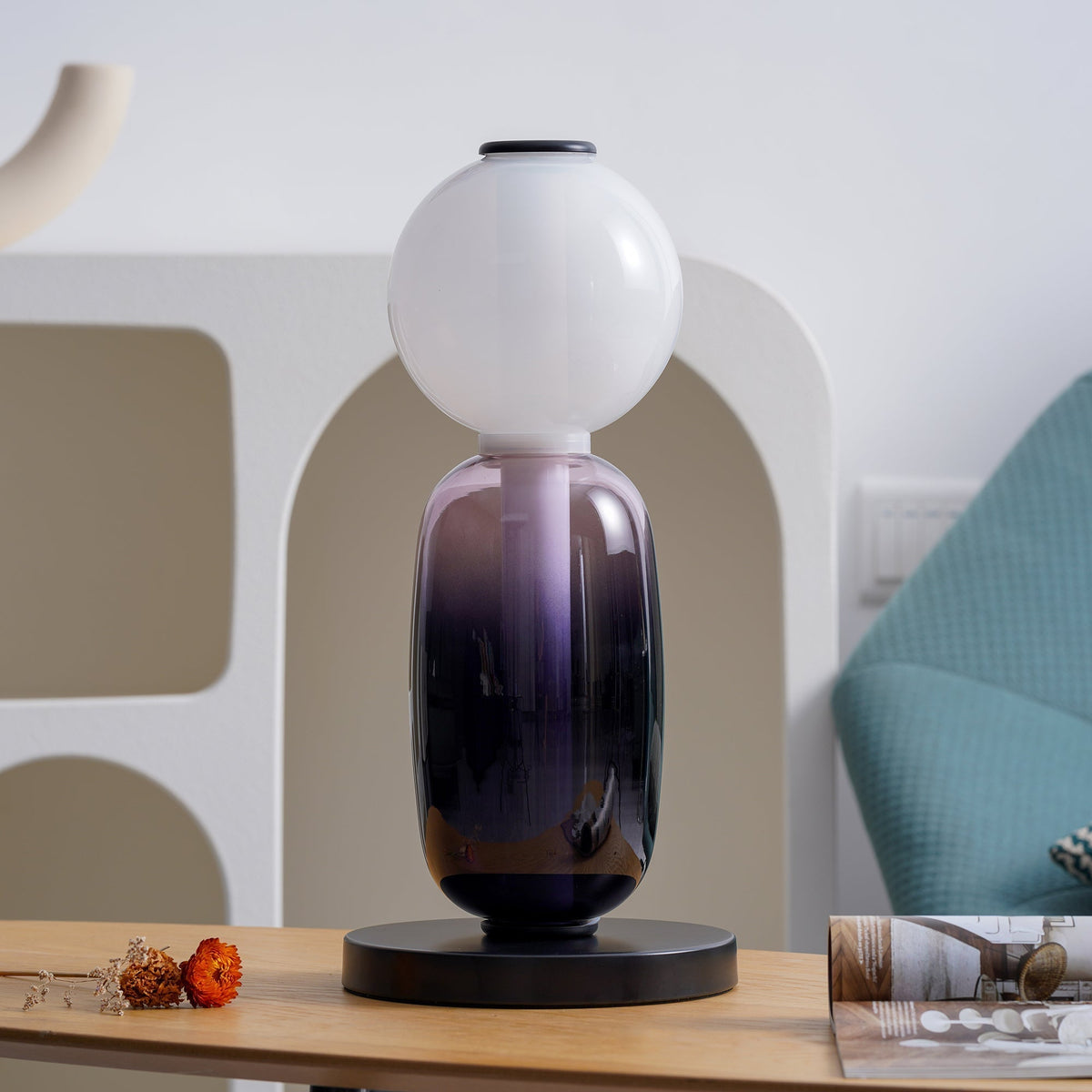 Rhovan lámpara de mesa moderna