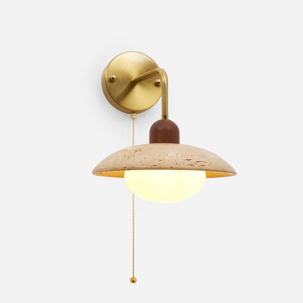 Leto aplique de pared travertino