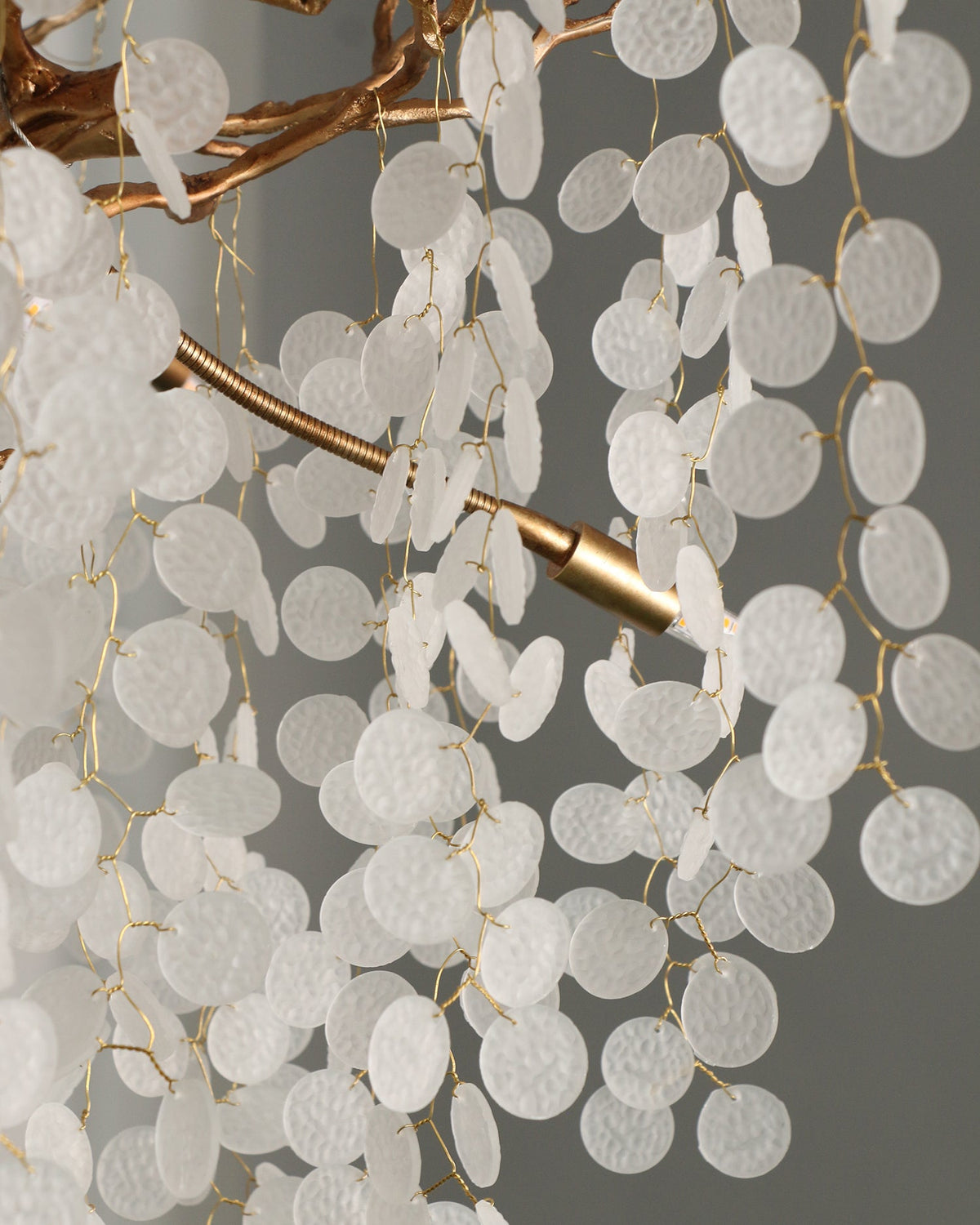 Greshmont Lámpara de Araña de Ramas en Cascada