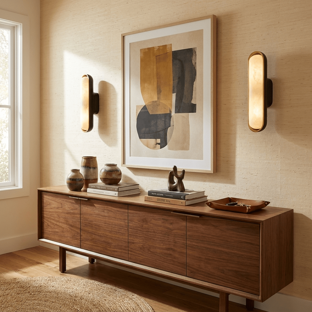 Vionelle aplique de pared alabastro